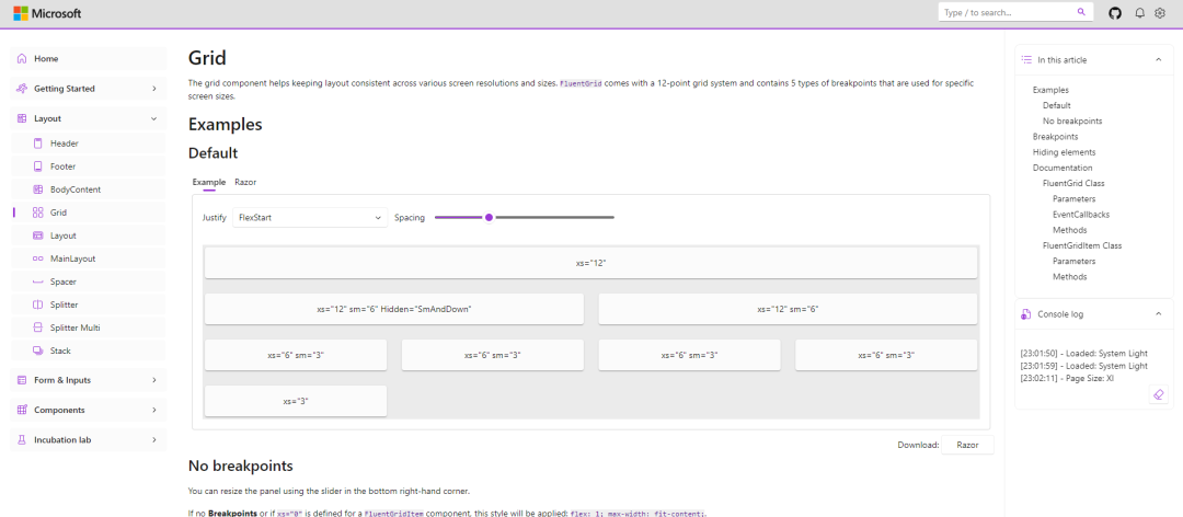 微软官方的Blazor UI组件库 – Fluent UI Blazor