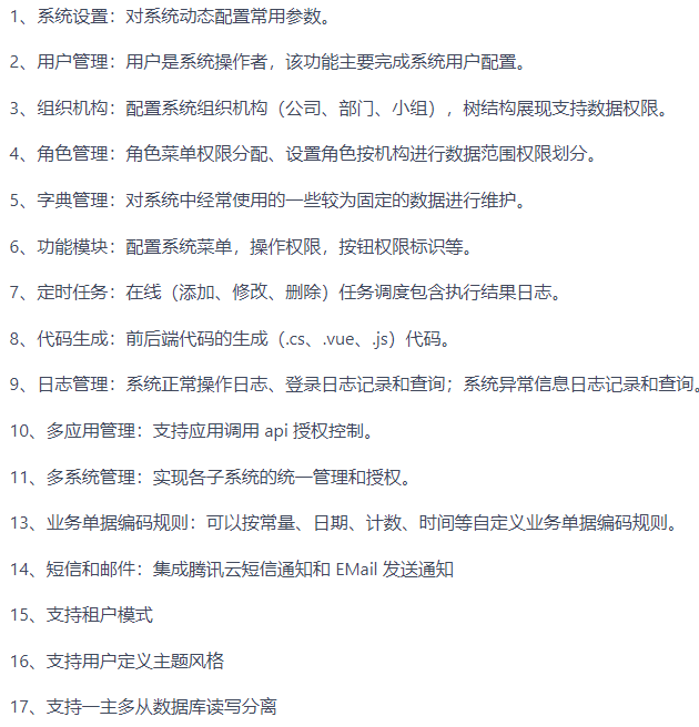 YuebonCore：一款基于.NET8的权限管理及快速开发框架（前后端分离）