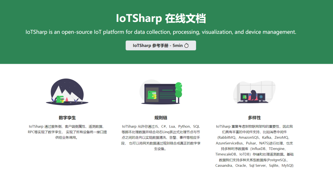 IoTSharp：一个基于.Net Core 的物联网基础平台