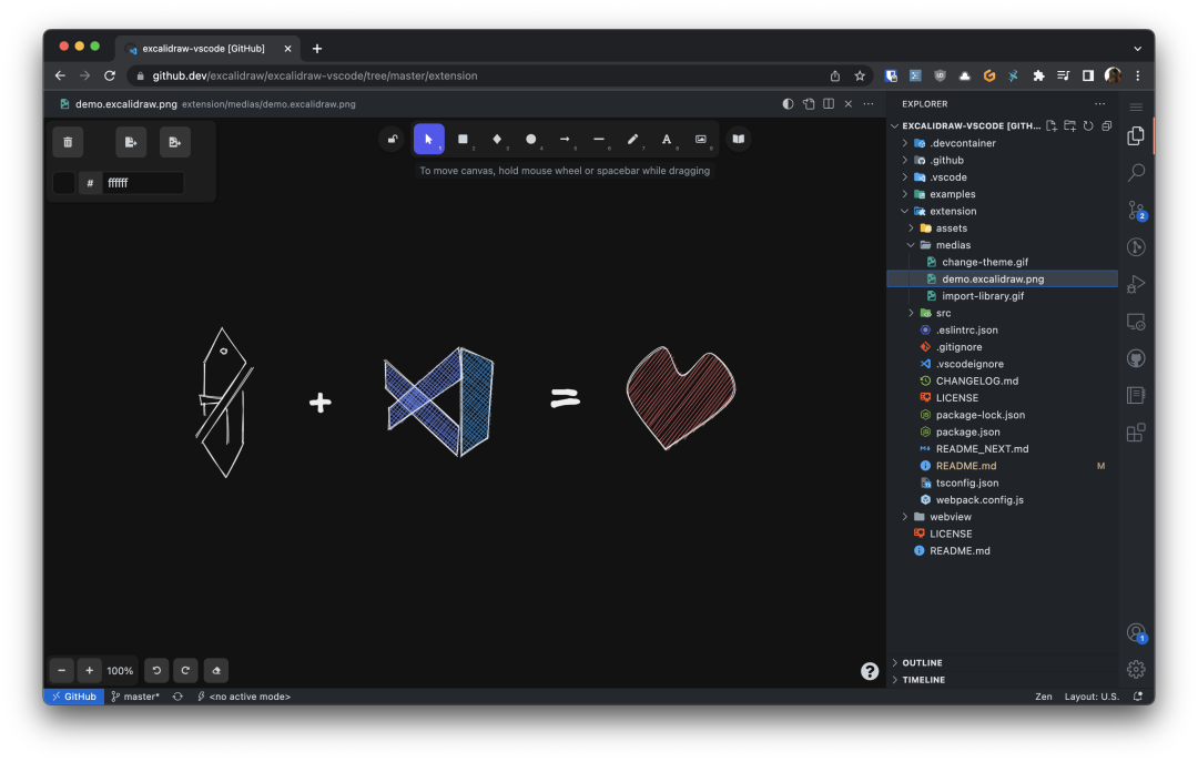 78k+ Star 强大的绘图神器，手绘风格，泰酷辣！