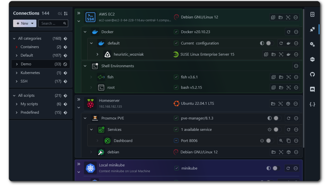 一款革命性的跨平台远程服务器管理与文件管理工具，帮你搞定所有远程连接方式！