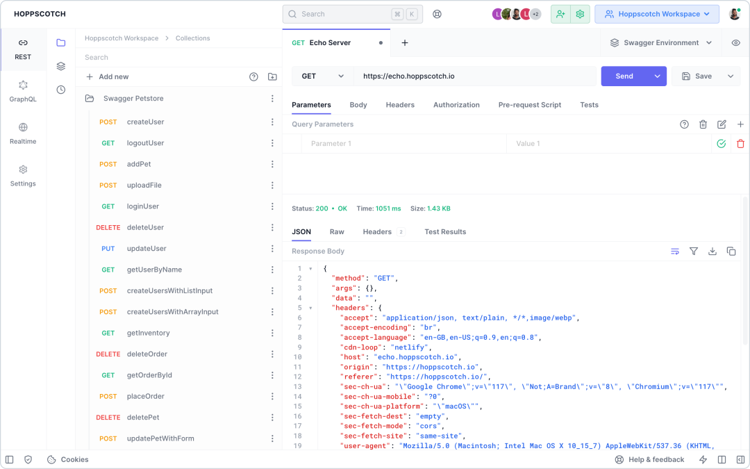 Postman 一款 API 管理工具！