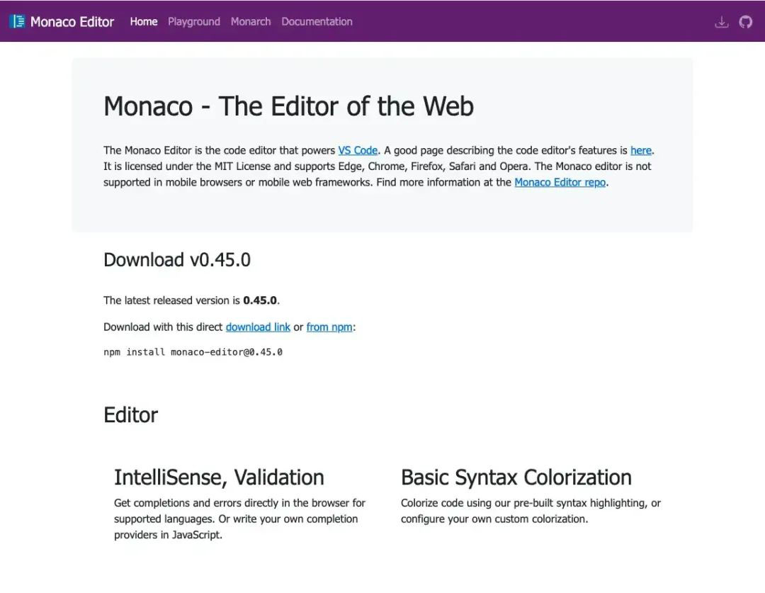 一款高颜值的网页版代码编辑器