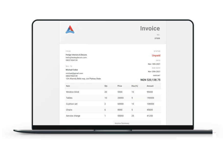 一款发票应用程序，满足你的任何需要！
