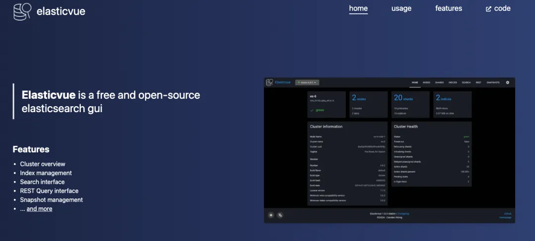 替换Kibana！一款强大的 Elasticsearch 管理工具，太香了