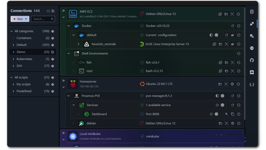 一款革命性的 Shell 连接中心与远程文件管理神器！